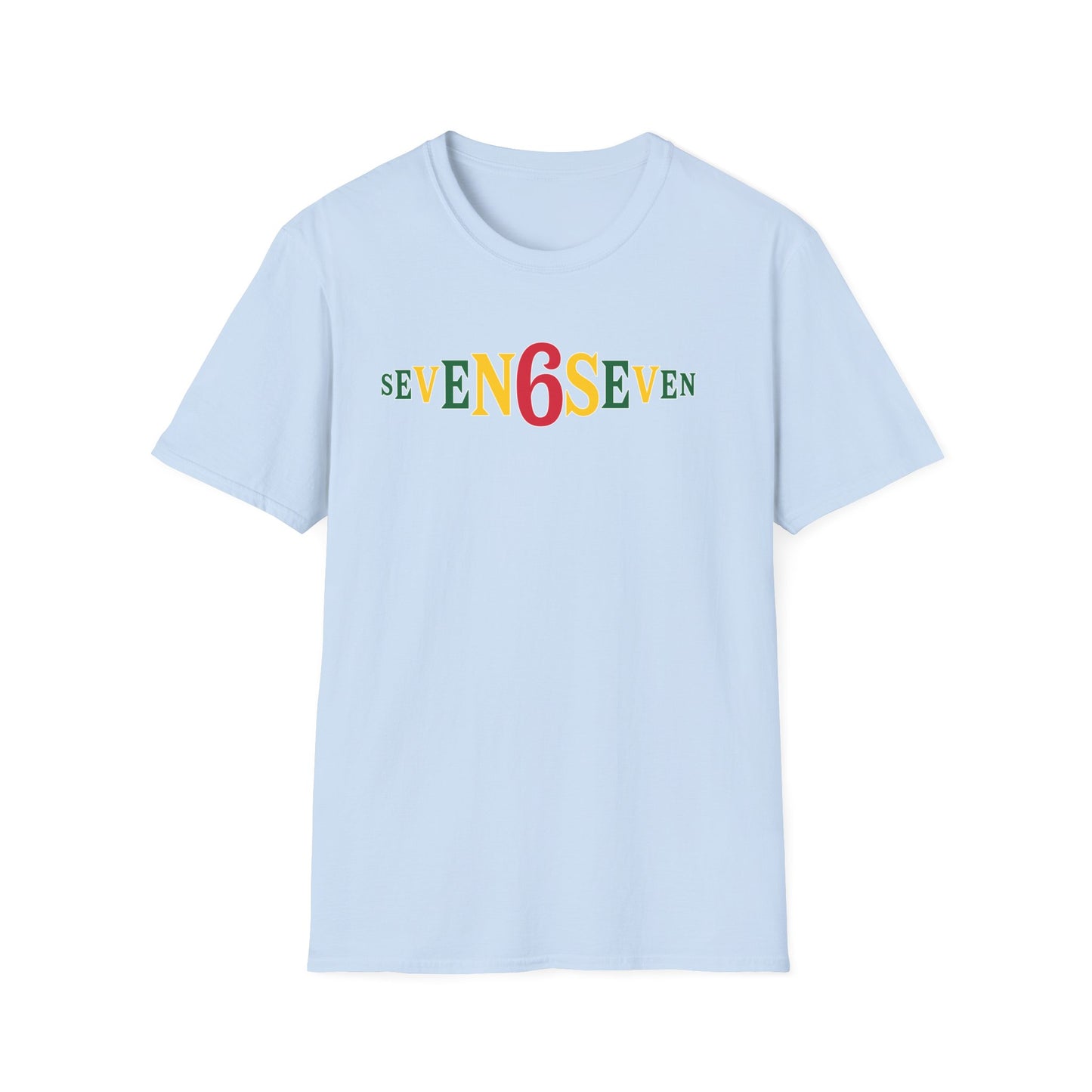 Plain T-Shirt with Ice/Green/Gold Logo