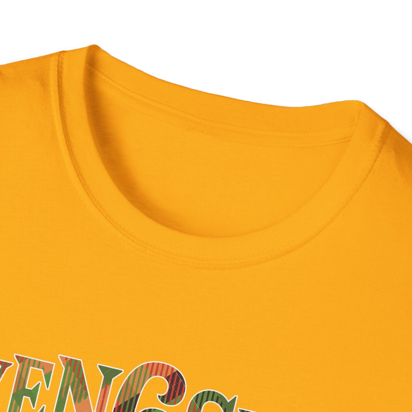 Plain T-Shirt with Madras Logo