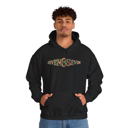 Midweight Cotton-Poly Soft Hoodie with Madras Logo