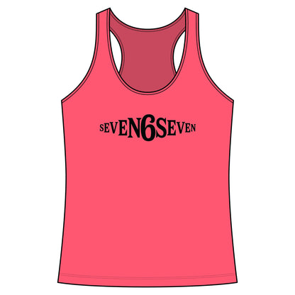 Racerback Tank Top- Black Logo