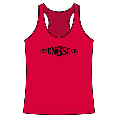 Racerback Tank Top- Black Logo