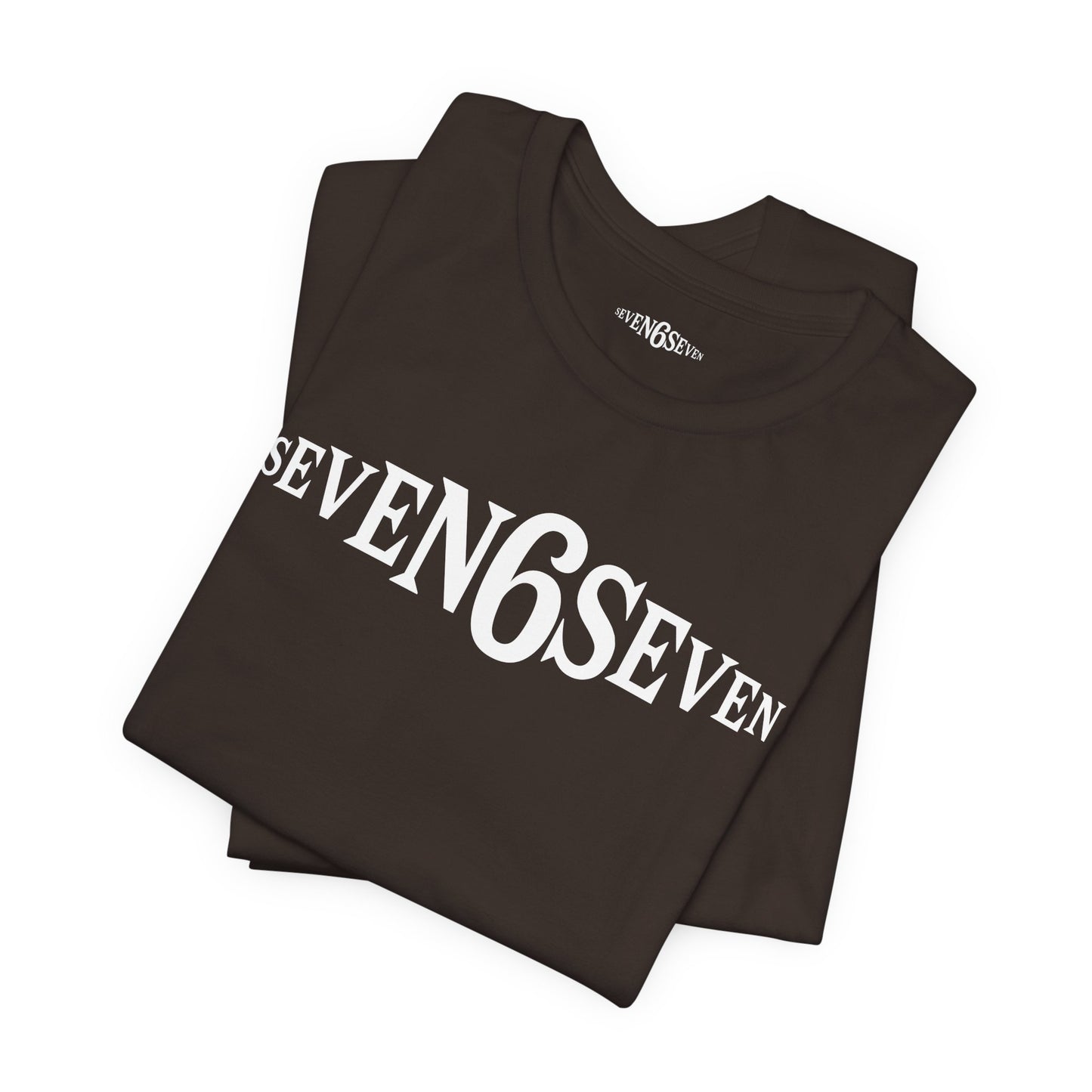 Unisex T-Shirt with White Logo