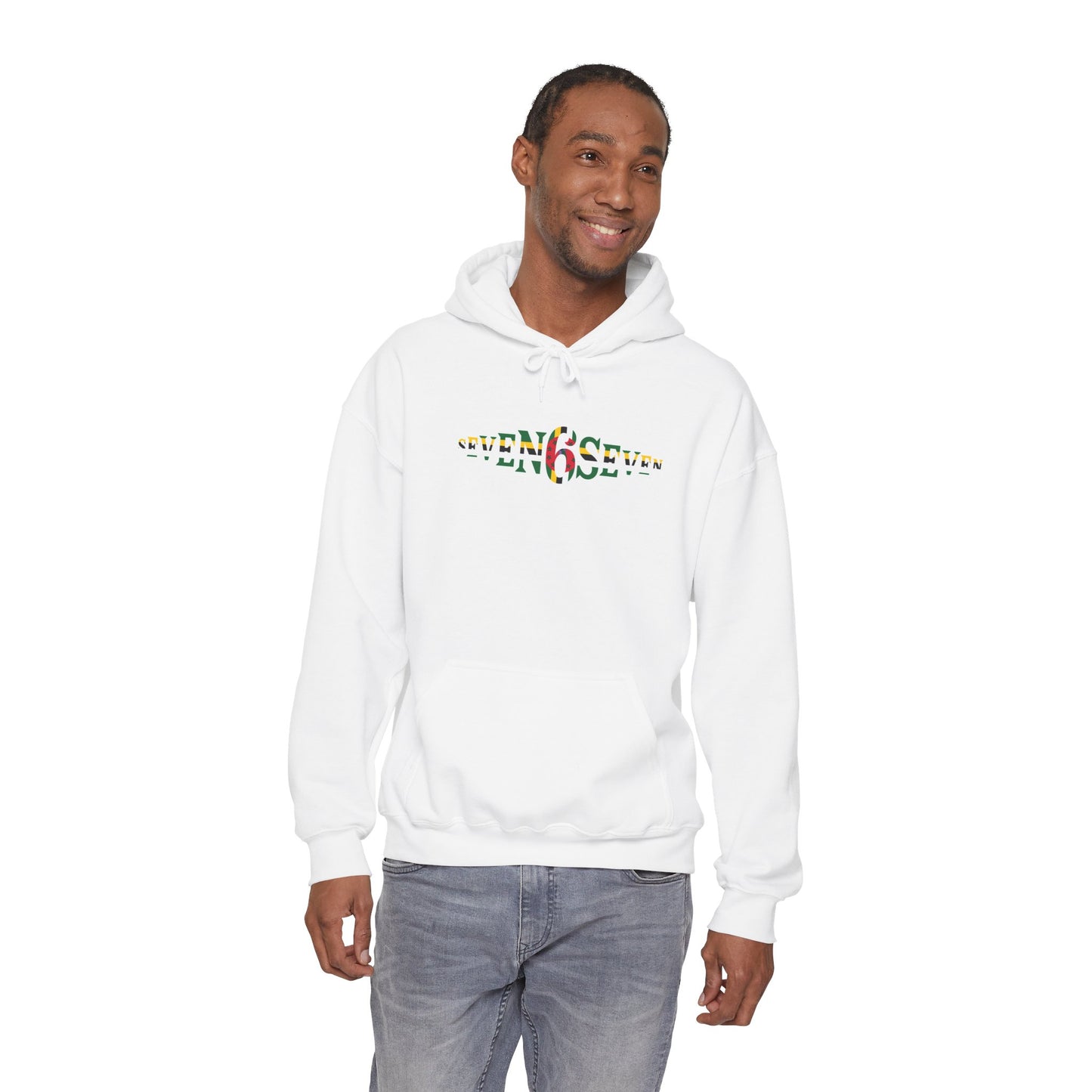 Green 6 Hoodie — Flag Logo