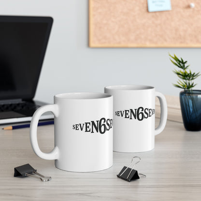 Ceramic Mug - White/Black