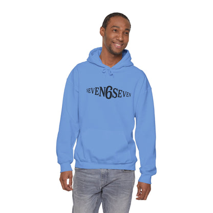 Unisex Heavy Blend™ Hooded Sweatshirt - Black Logo
