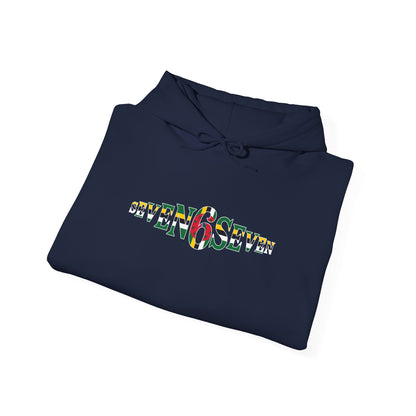 Green 6 Hoodie — Flag Logo