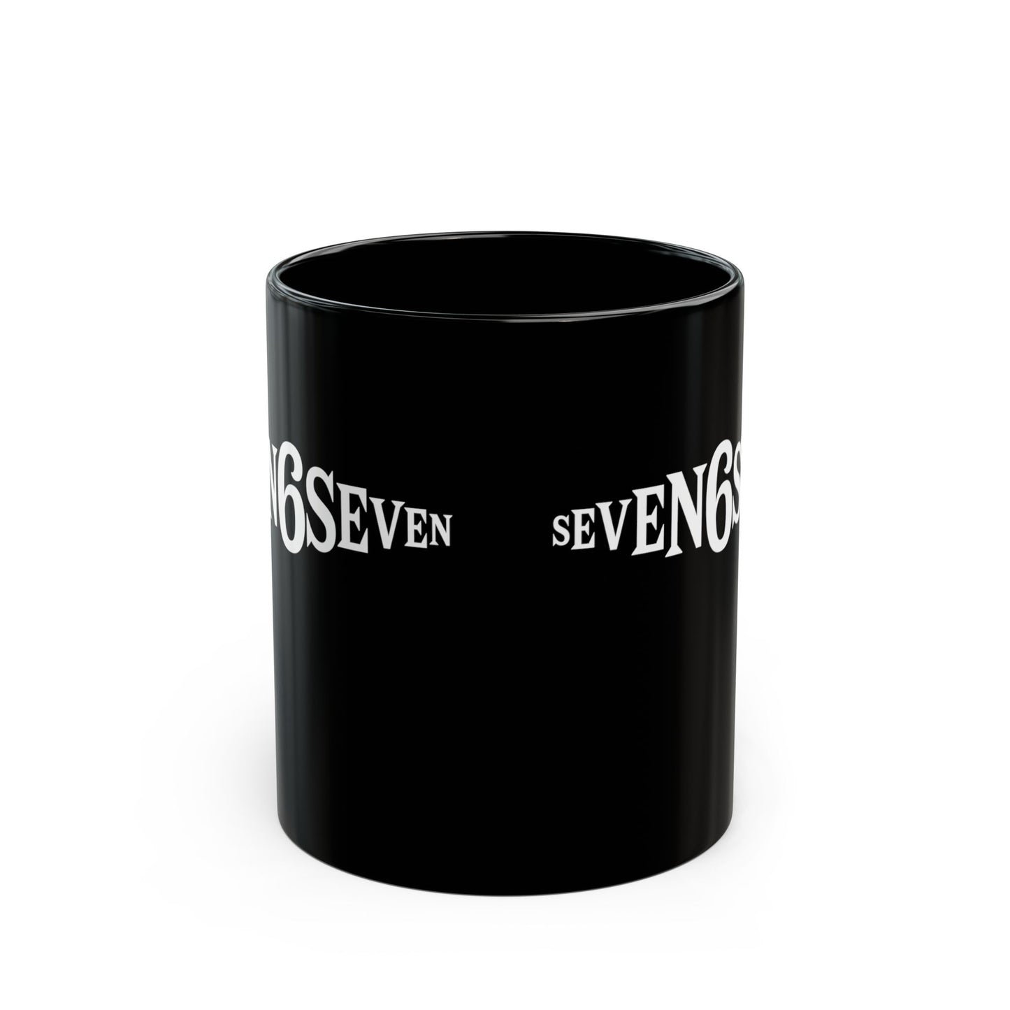 Ceramic Mug - Black/White