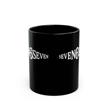Ceramic Mug - Black/White
