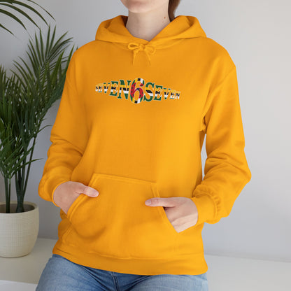 Green 6 Hoodie — Flag Logo