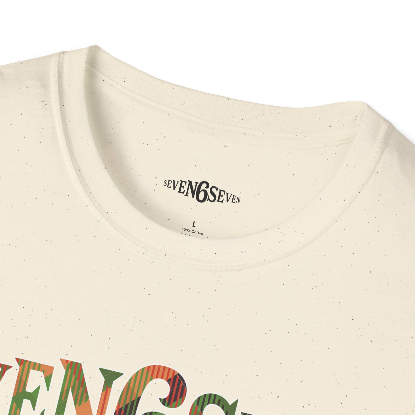 Plain T-Shirt with Madras Logo