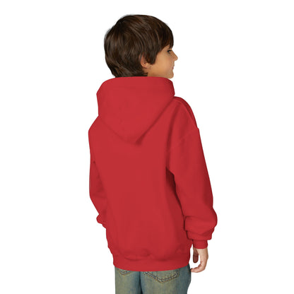 Youth Heavy Blend Hooded Sweatshirt with Flag Logo