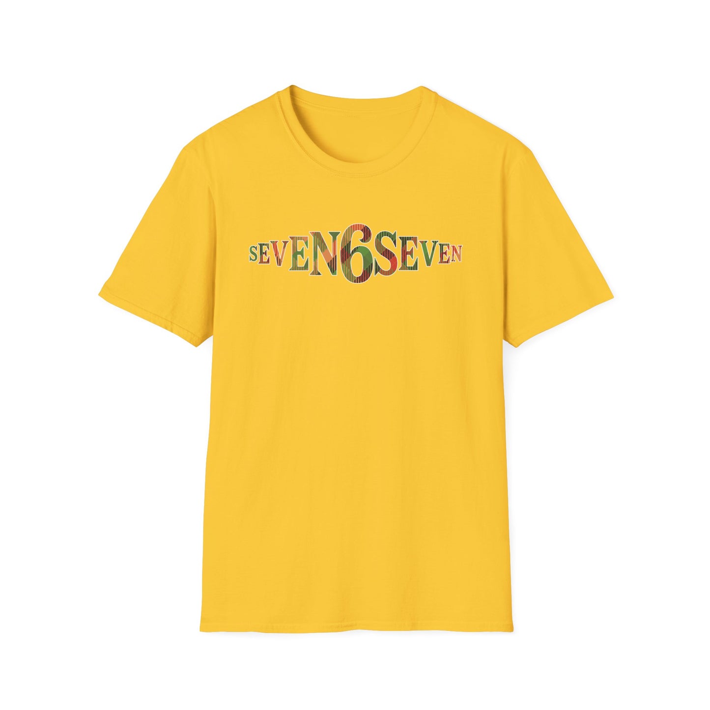 Plain T-Shirt with Madras Logo