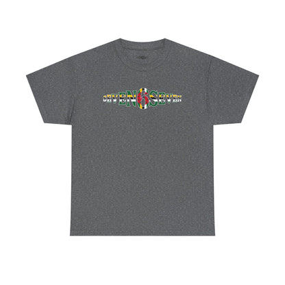 Plain T-Shirt with Flag Logo