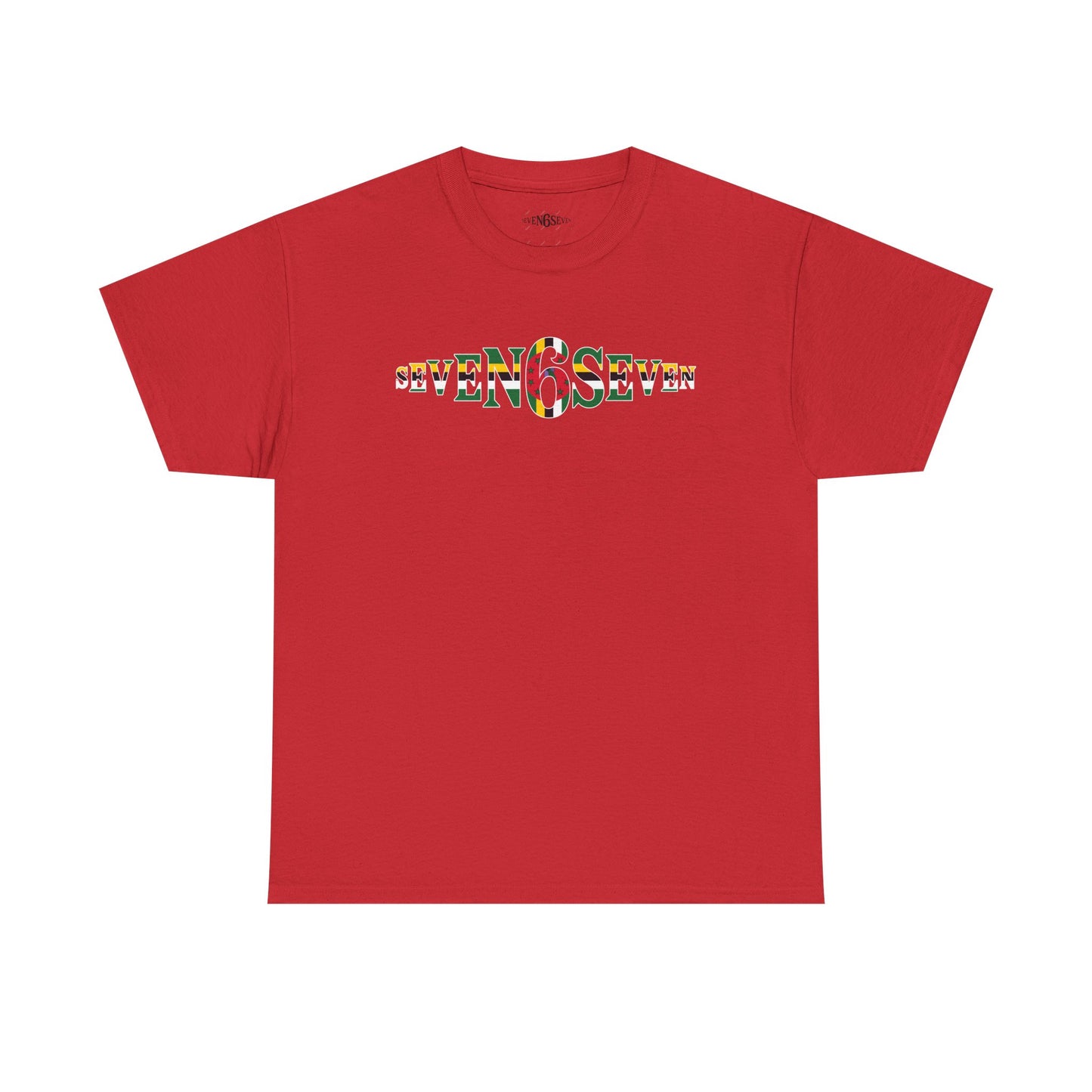 Plain T-Shirt with Flag Logo