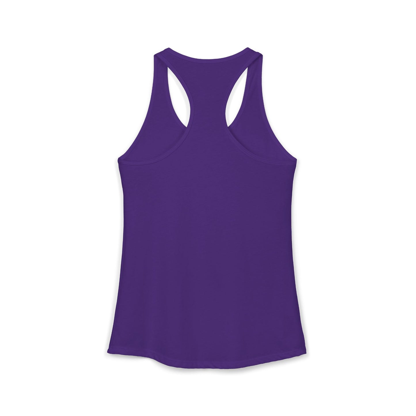 Women's Ideal Racerback Tank - White Logo