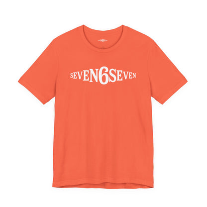 Unisex T-Shirt with White Logo
