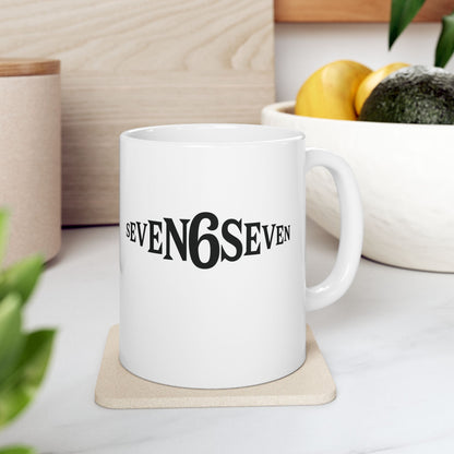Ceramic Mug - White/Black