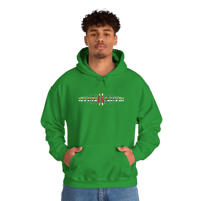 Green 6 Hoodie — Flag Logo