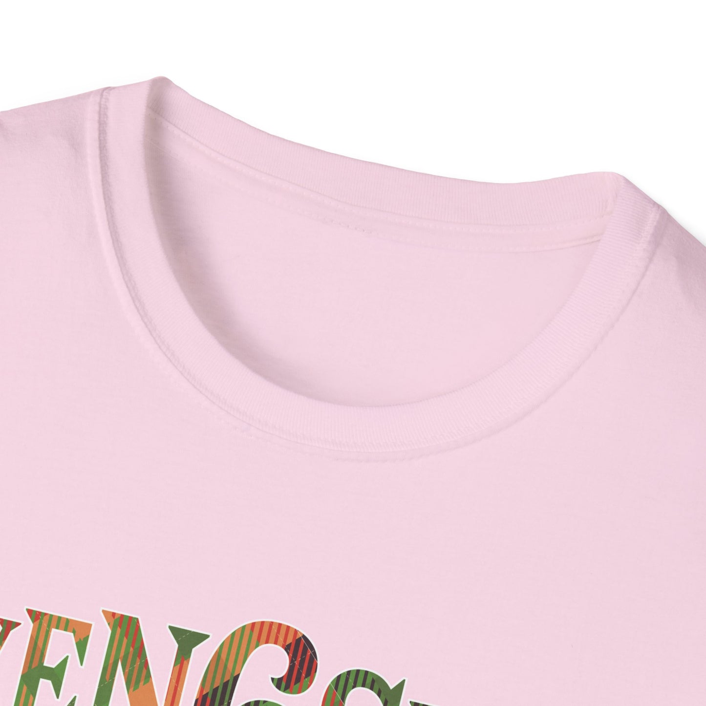 Plain T-Shirt with Madras Logo
