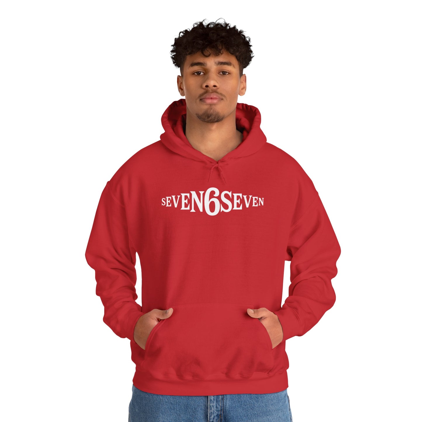 Unisex Heavy Blend™ Hooded Sweatshirt - White Logo