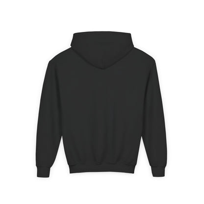 Youth Heavy Blend Hooded Sweatshirt with Flag Logo