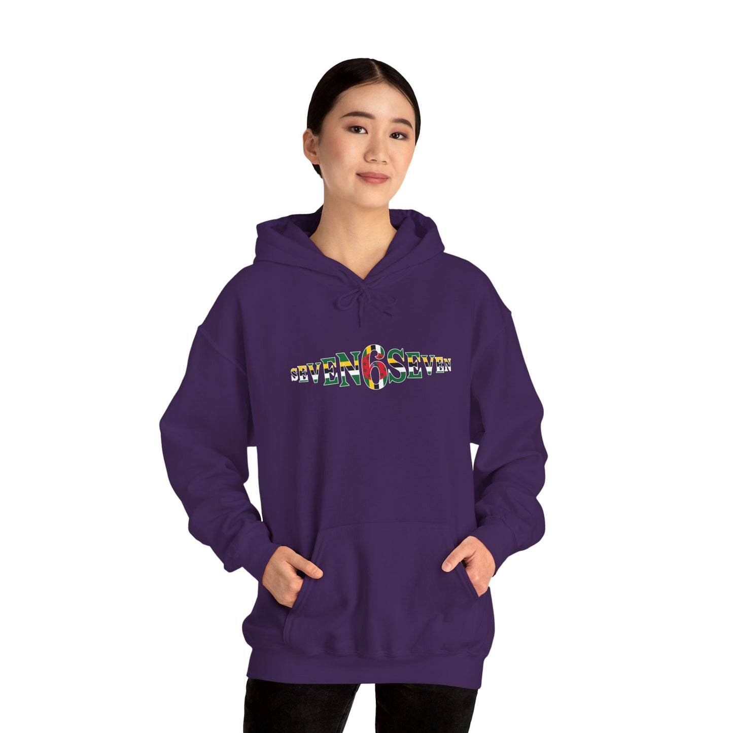 Green 6 Hoodie — Flag Logo