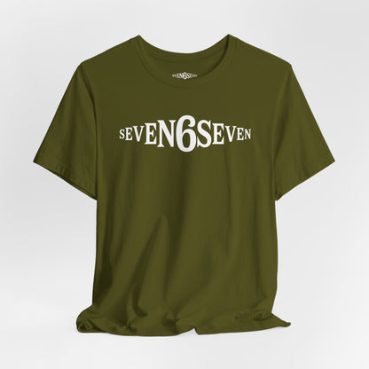 Unisex T-Shirt with White Logo