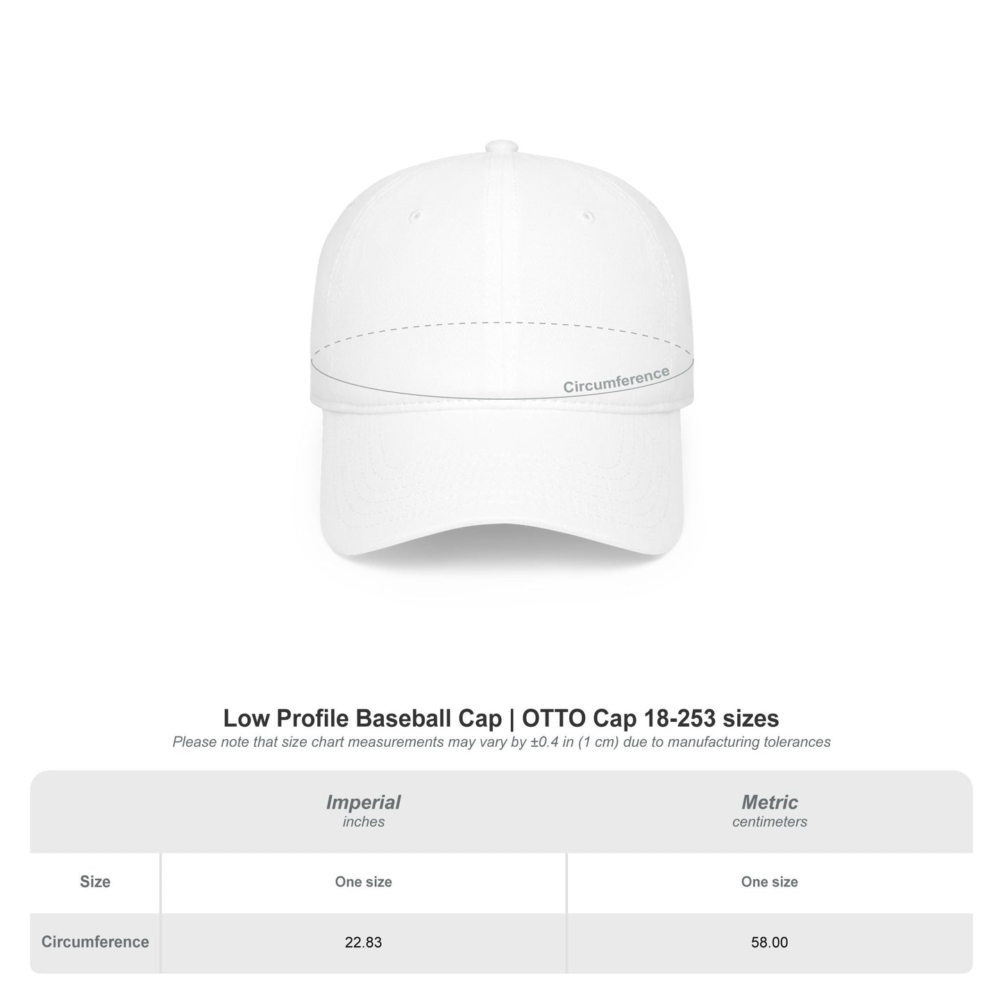 Logo Baseball Cap with Madras Logo