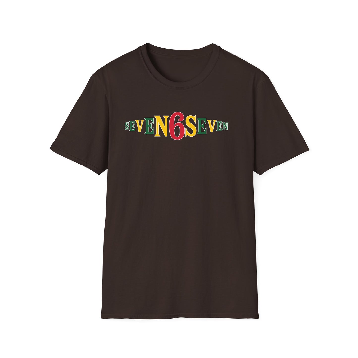 Plain T-Shirt with Ice/Green/Gold Logo