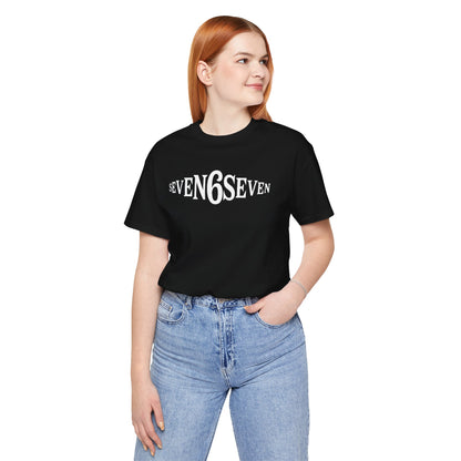 Unisex T-Shirt with White Logo