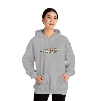 Green 6 Hoodie — Flag Logo