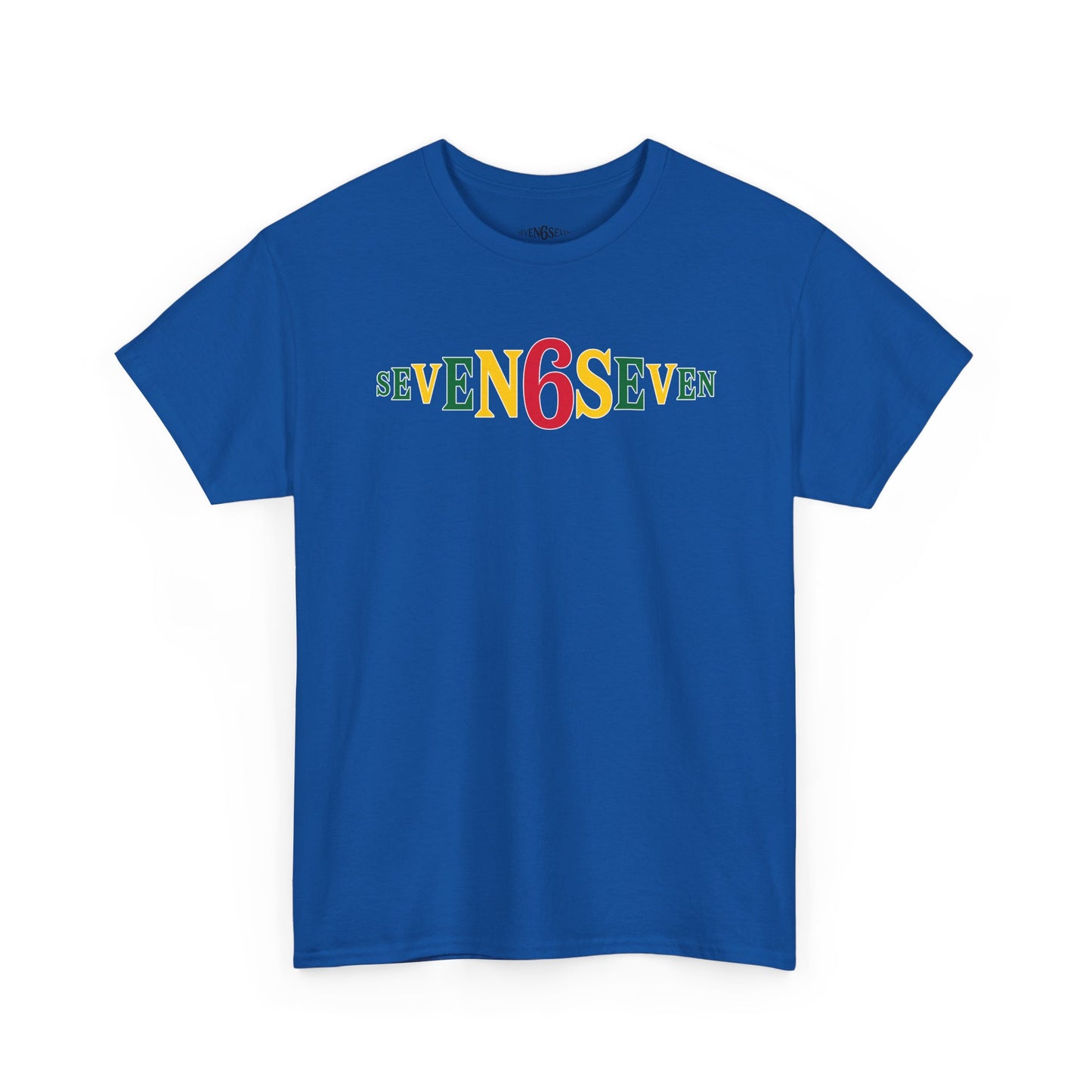 Plain T-Shirt - Ice/Green/Gold
