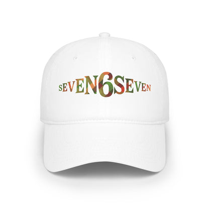 Logo Baseball Cap with Madras Logo