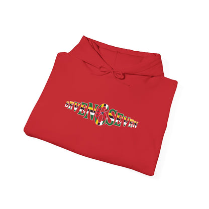 Green 6 Hoodie — Flag Logo