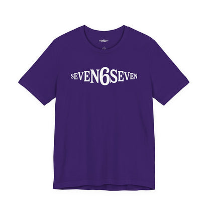 Unisex T-Shirt with White Logo