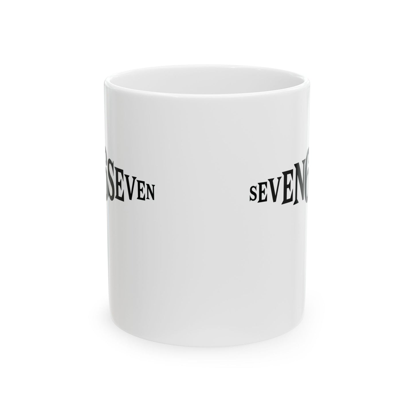 Ceramic Mug - White/Black