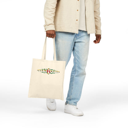 Canvas Tote Bag — Flag Logo