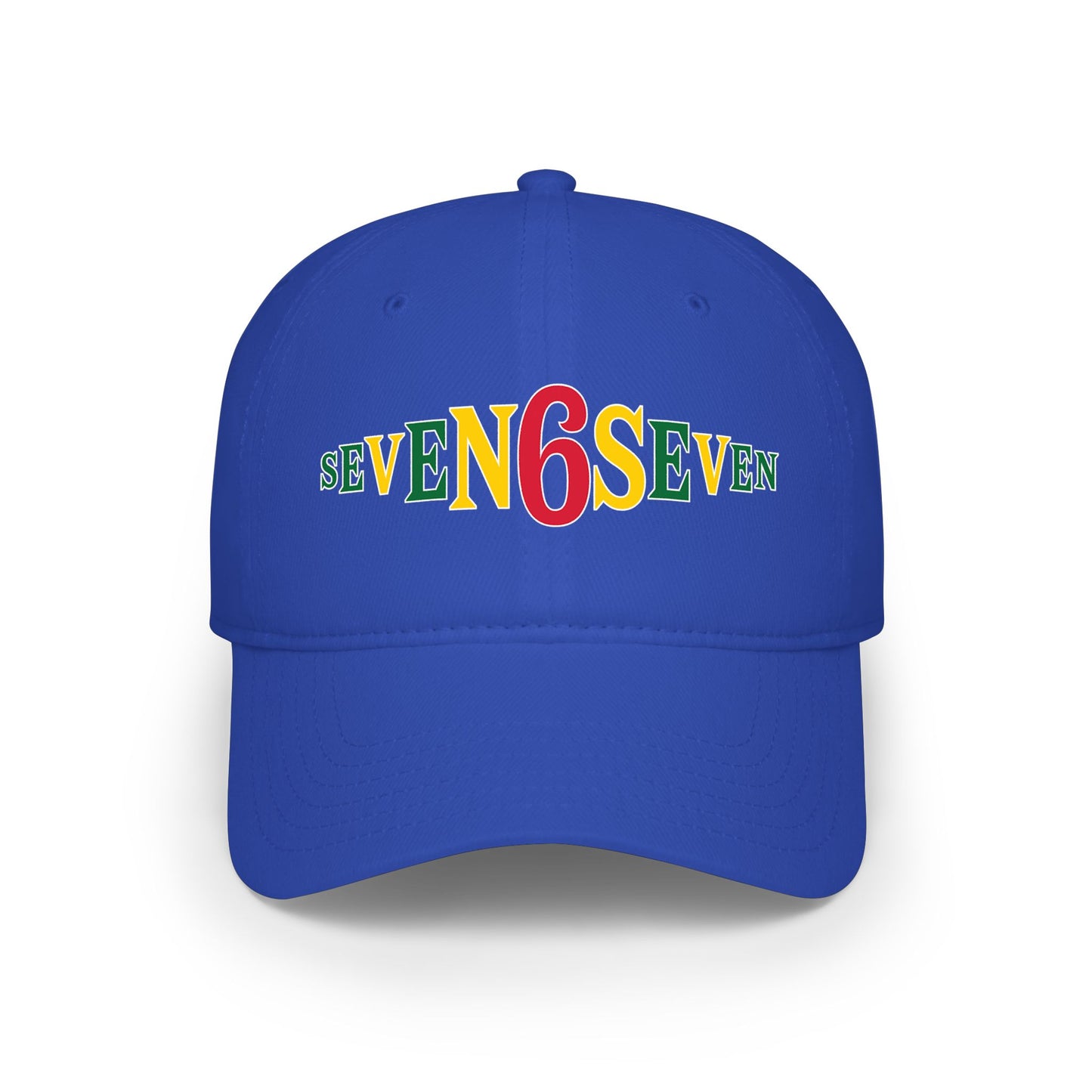 Low Profile Baseball Cap - Ice/Green/God