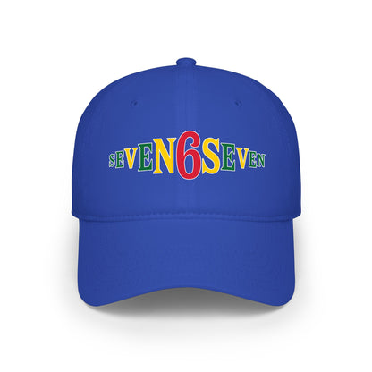Low Profile Baseball Cap - Ice/Green/God