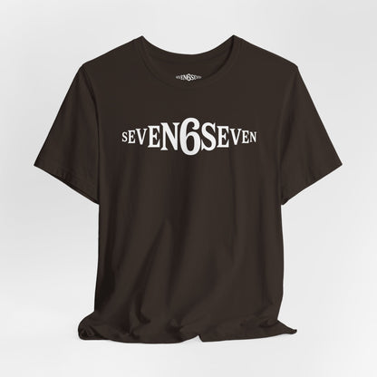 Unisex T-Shirt with White Logo