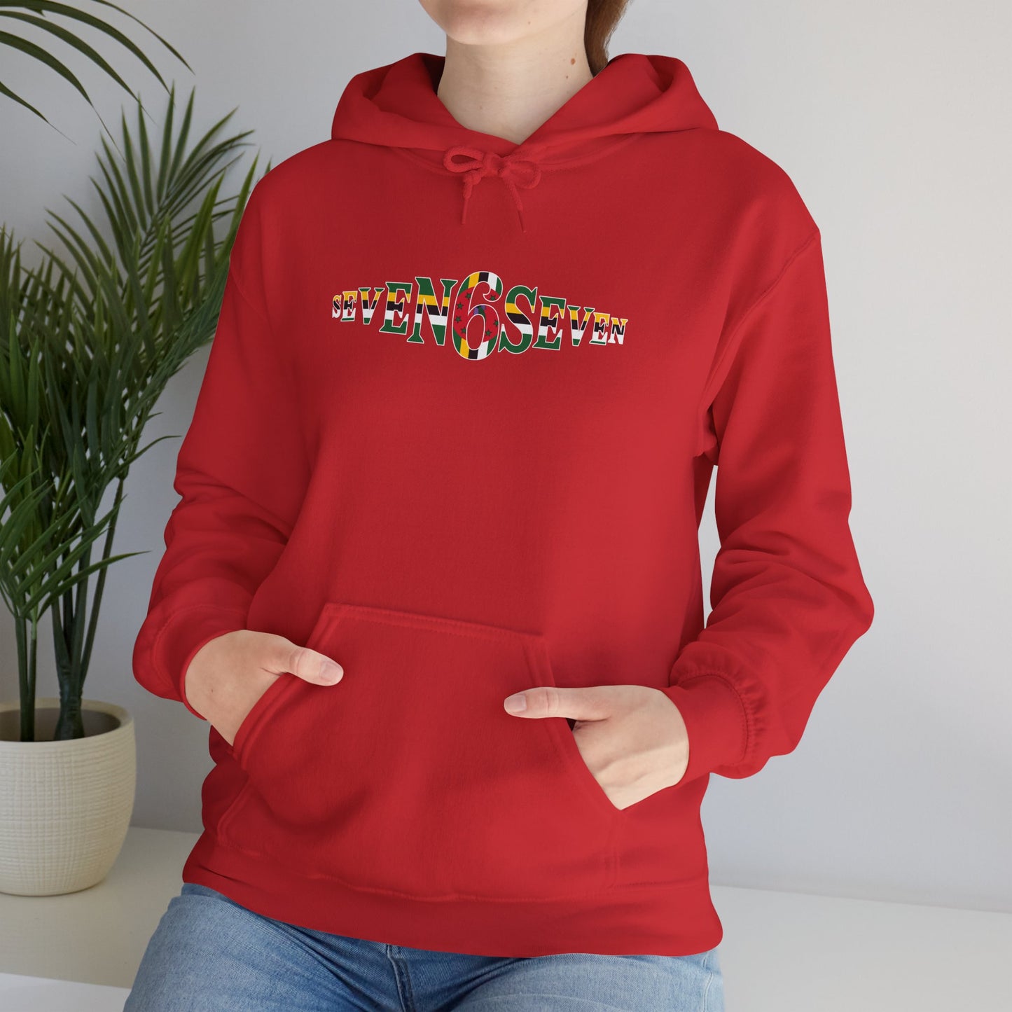 Green 6 Hoodie — Flag Logo