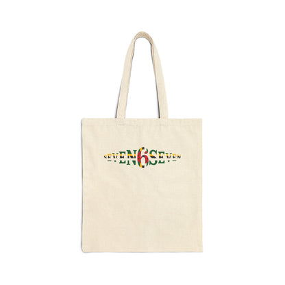 Canvas Tote Bag — Flag Logo