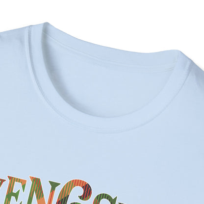 Plain T-Shirt with Madras Logo