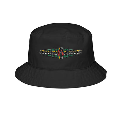 Embroidered Bucket Hat - Flag Logo