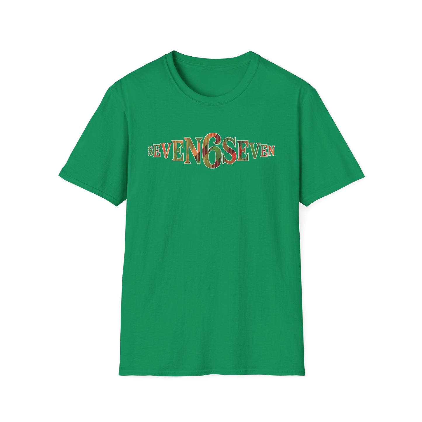 Plain T-Shirt with Madras Logo