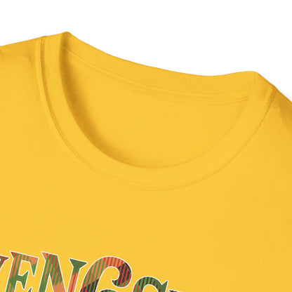 Plain T-Shirt with Madras Logo