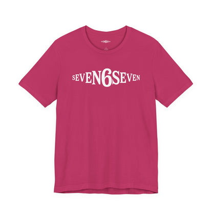 Unisex T-Shirt with White Logo