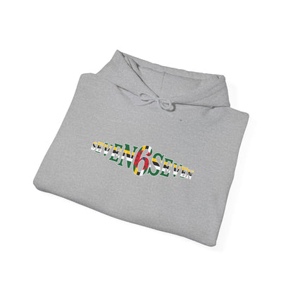 Green 6 Hoodie — Flag Logo