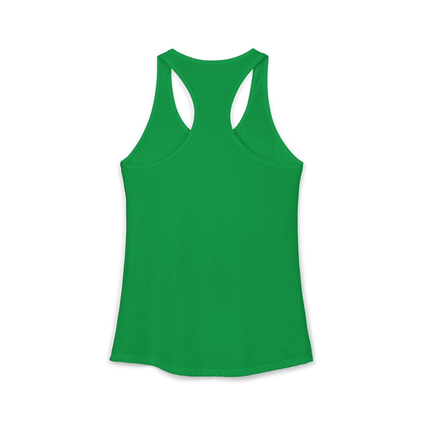 Women's Ideal Racerback Tank - White Logo