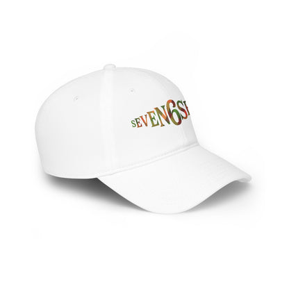 Logo Baseball Cap with Madras Logo